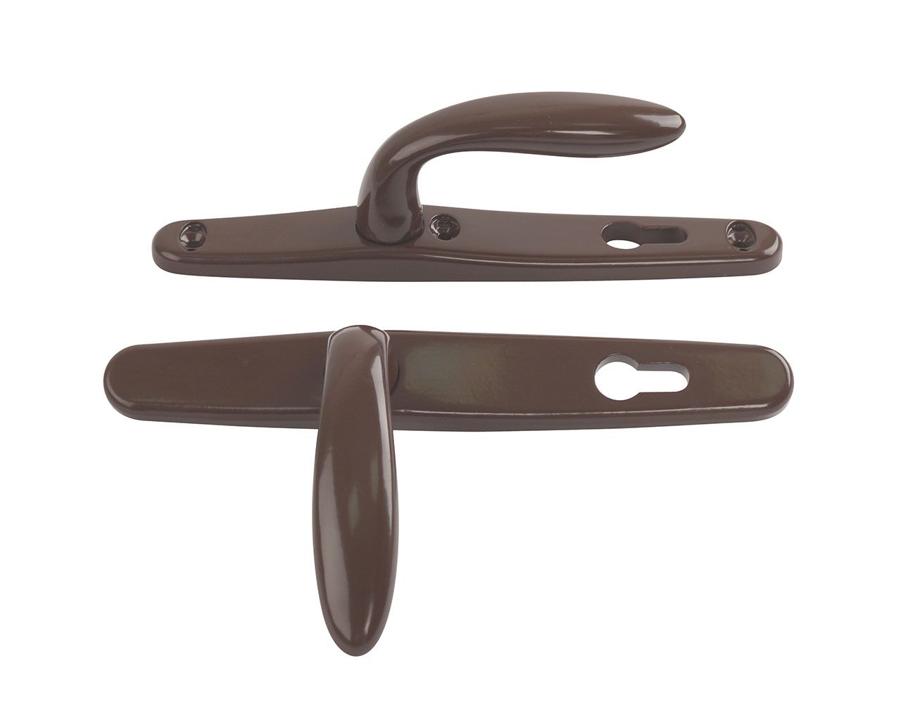 Гарнитур нажимной со сплошной накладкой Stublina, 36/92 Коричневый RAL8017. Рис. 3 Гарнитур нажимной со сплошной накладкой Stublina, 36/92 Коричневый RAL8017. Рис. 3