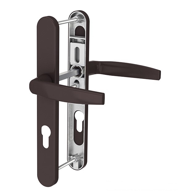 Гарнитур нажимной Victory  92/25 Коричневый. Рис. 1