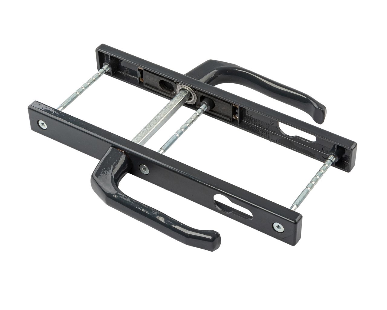 Гарнитур нажимной подпружиненный, 26/92 (3 винта), антрацит RAL7016. Рис. 2