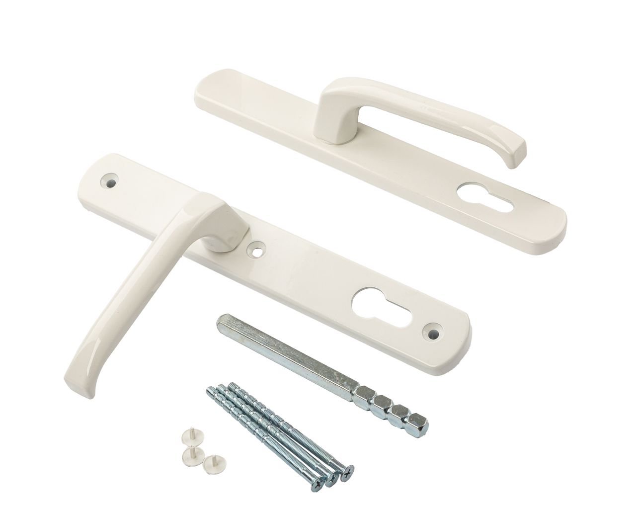 Гарнитур нажимной подпружиненный DENIZ, 35/92 Белый RAL9016. Рис. 1 Гарнитур нажимной подпружиненный DENIZ, 35/92 Белый RAL9016. Рис. 1