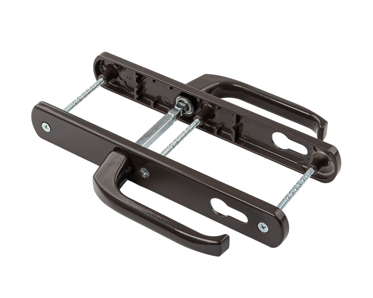 Гарнитур нажимной подпружиненный DENIZ, 35/92 коричневый RAL8019. Рис. 2 Гарнитур нажимной подпружиненный DENIZ, 35/92 коричневый RAL8019. Рис. 2