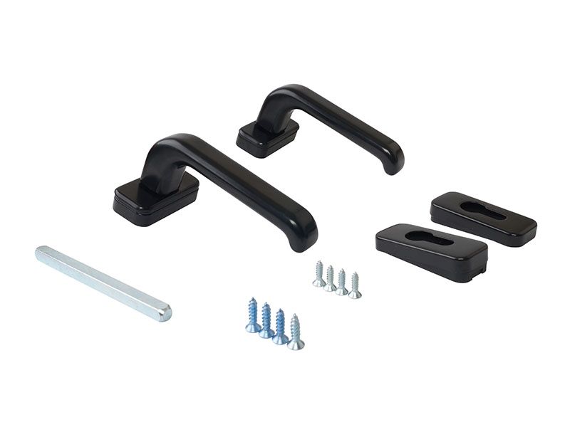 Гарнитур нажимной раздельный Elementis 31.5/PZ/8 (штифт 120мм+1пара накладок), черный. Рис. 2 Гарнитур нажимной раздельный Elementis 31.5/PZ/8 (штифт 120мм+1пара накладок), черный. Рис. 2