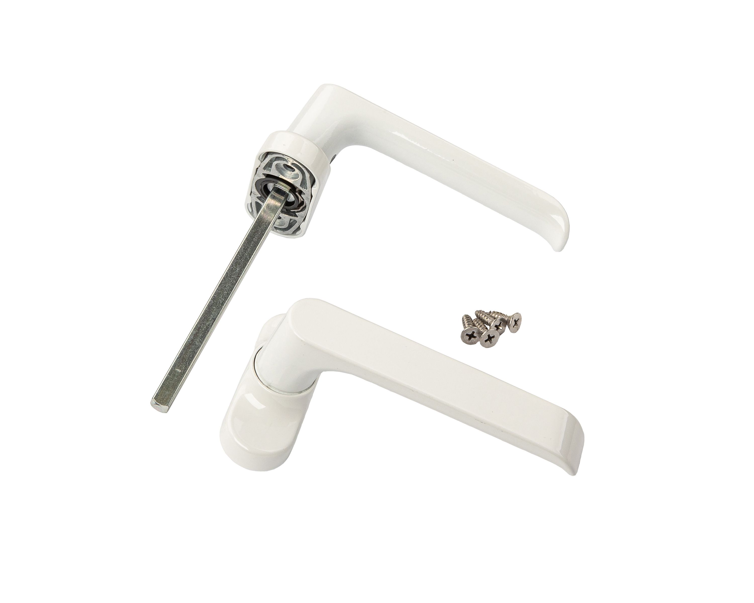 Гарнитур нажимной раздельный Stublina 30мм, 50 -60 мм Белый RAL 9016. Рис. 2