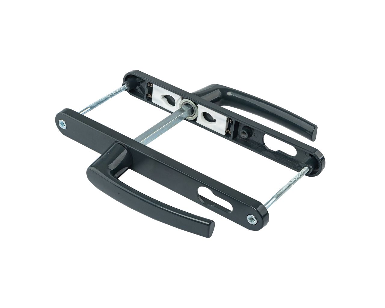 Гарнитур нажимной с подпружиниванием Mezut 25/85 (2 винта) антрацит RAL7016. Рис. 2