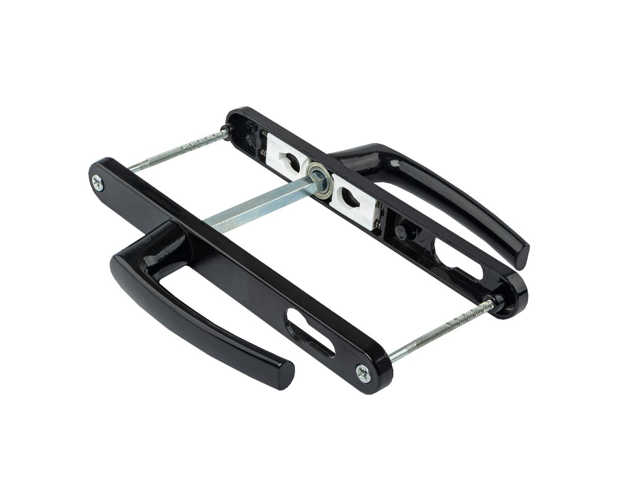 Гарнитур нажимной с подпружиниванием Mezut 25/85 (2 винта) черный RAL9005. Рис. 2