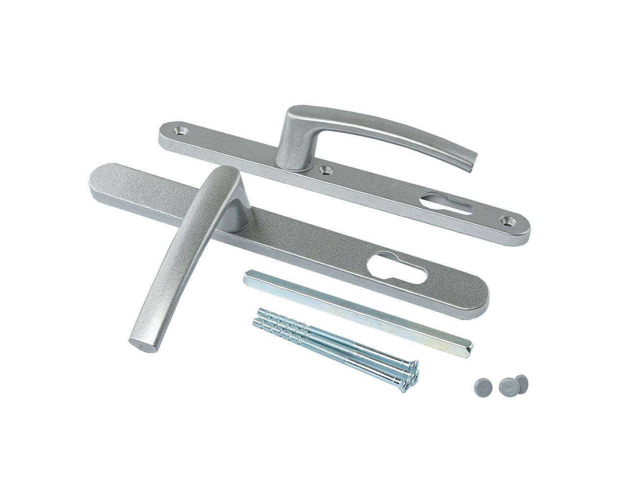 Гарнитур нажимной с подпружиниванием Mezut 25/92 (3 винта) серебр.. Рис. 1 Гарнитур нажимной с подпружиниванием Mezut 25/92 (3 винта) серебр.. Рис. 1