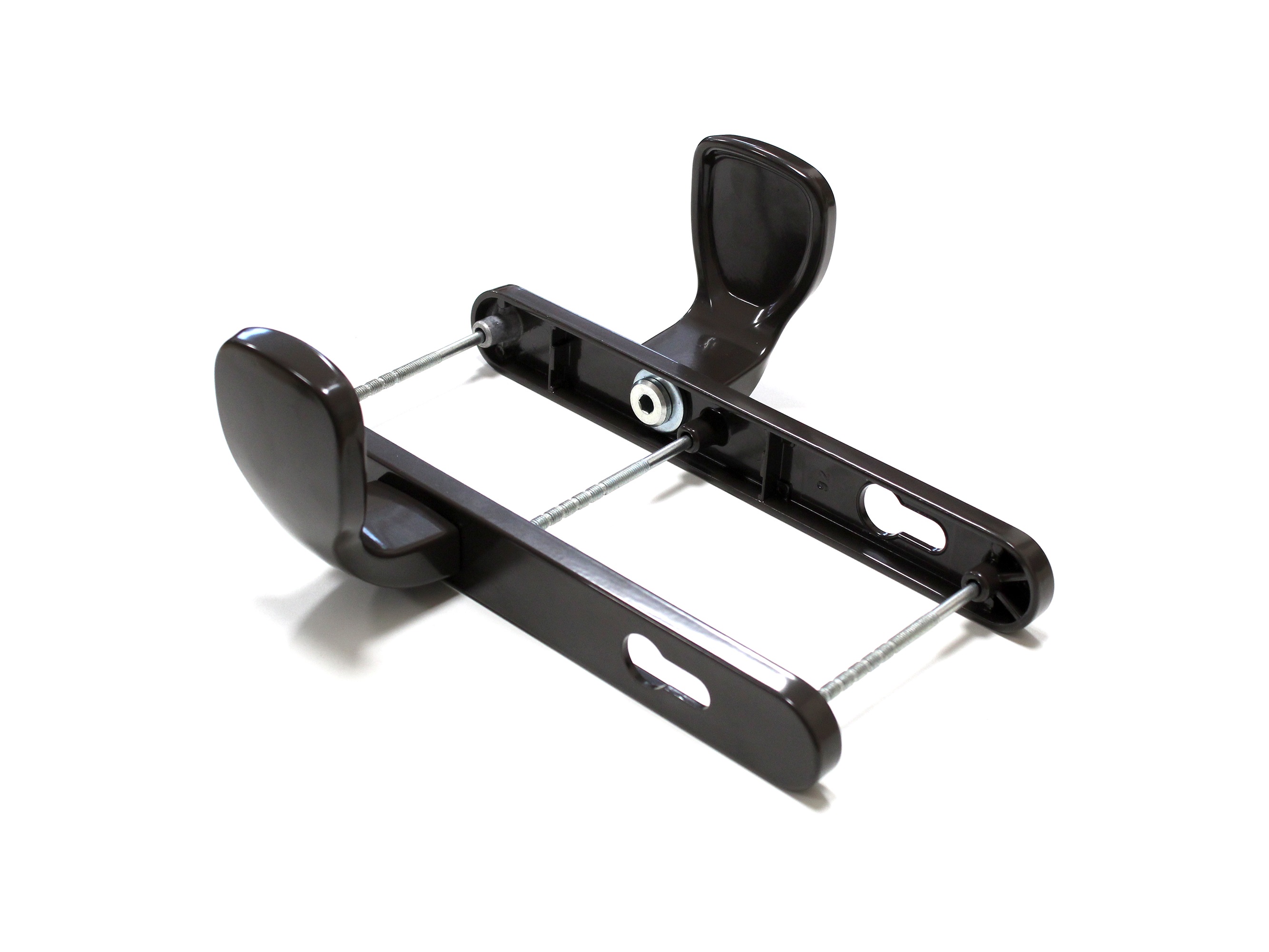 Гарнитур стационарный двухсторонний, ухват/ухват 247/92/32, коричневый RAL 8019. Рис. 1 Гарнитур стационарный двухсторонний, ухват/ухват 247/92/32, коричневый RAL 8019. Рис. 1