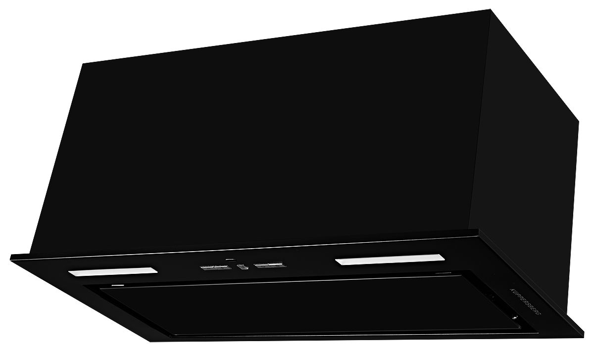 IBOX 60 B Встраиваемая вытяжка, ширина 60 см, отвод/рециркуляция, 680 м3/час, цвет чёрный. Рис. 2