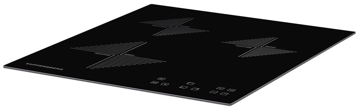 ICO 402 Индукционная варочная поверхность стеклокерамическая,ширина 45 см, цвет черный/прямой край. Рис. 2