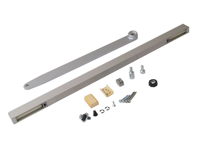 Канал скользящий для распашных приводов ED100/250, серебро, 29275021. Рис. 3