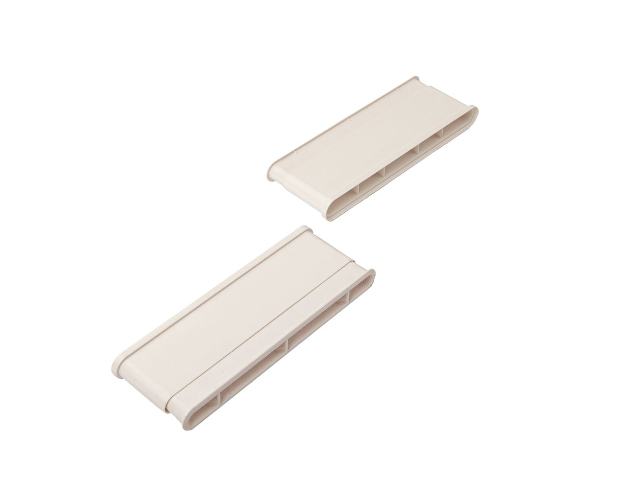 Канал вентиляционный телескопический для клапана Normand V, комплект 2 шт., белый. Рис. 1 Канал вентиляционный телескопический для клапана Normand V, комплект 2 шт., белый. Рис. 1