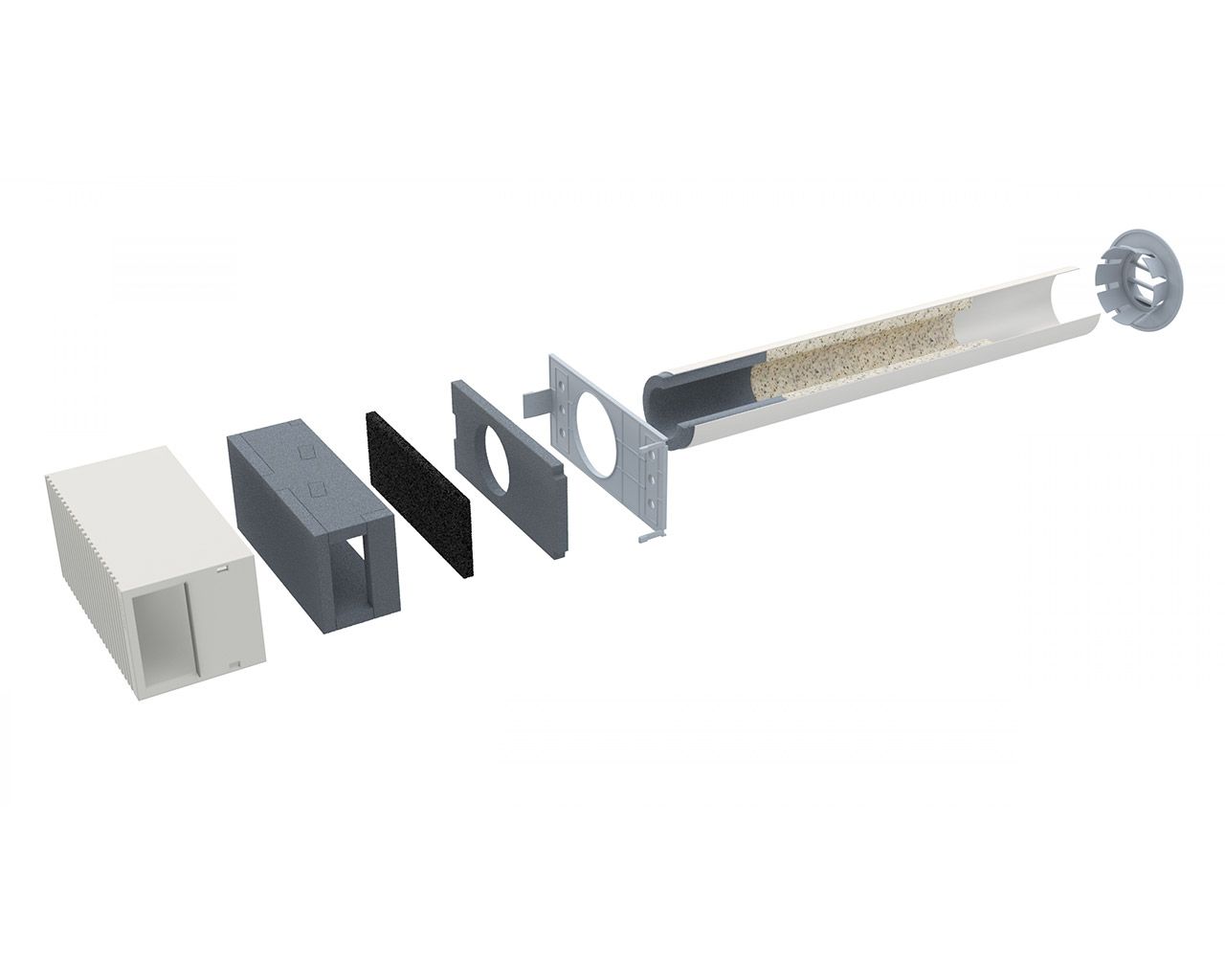 Клапан приточный стеновой Norvind classic, D75 16м3. Рис. 2 Клапан приточный стеновой Norvind classic, D75 16м3. Рис. 2