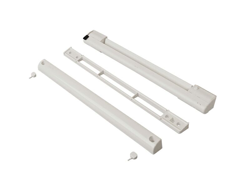 Комплект: приточное гигрорегулируемое устройство EMM, козырек ASAM 5-35 м3/ч, EMM 707 TB, белый RAL9003. Рис. 2