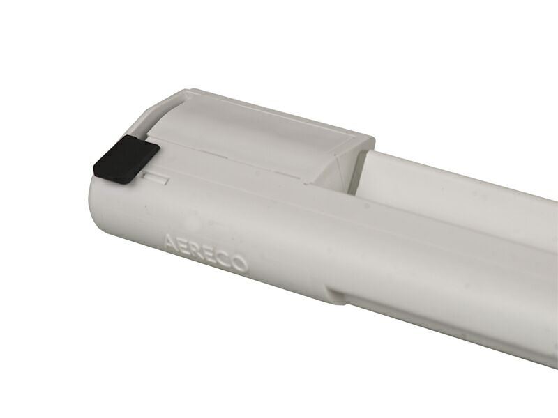 Комплект: приточное гигрорегулируемое устройство EMM, козырек ASAM 5-35 м3/ч, EMM 707 TB, белый RAL9003. Рис. 3