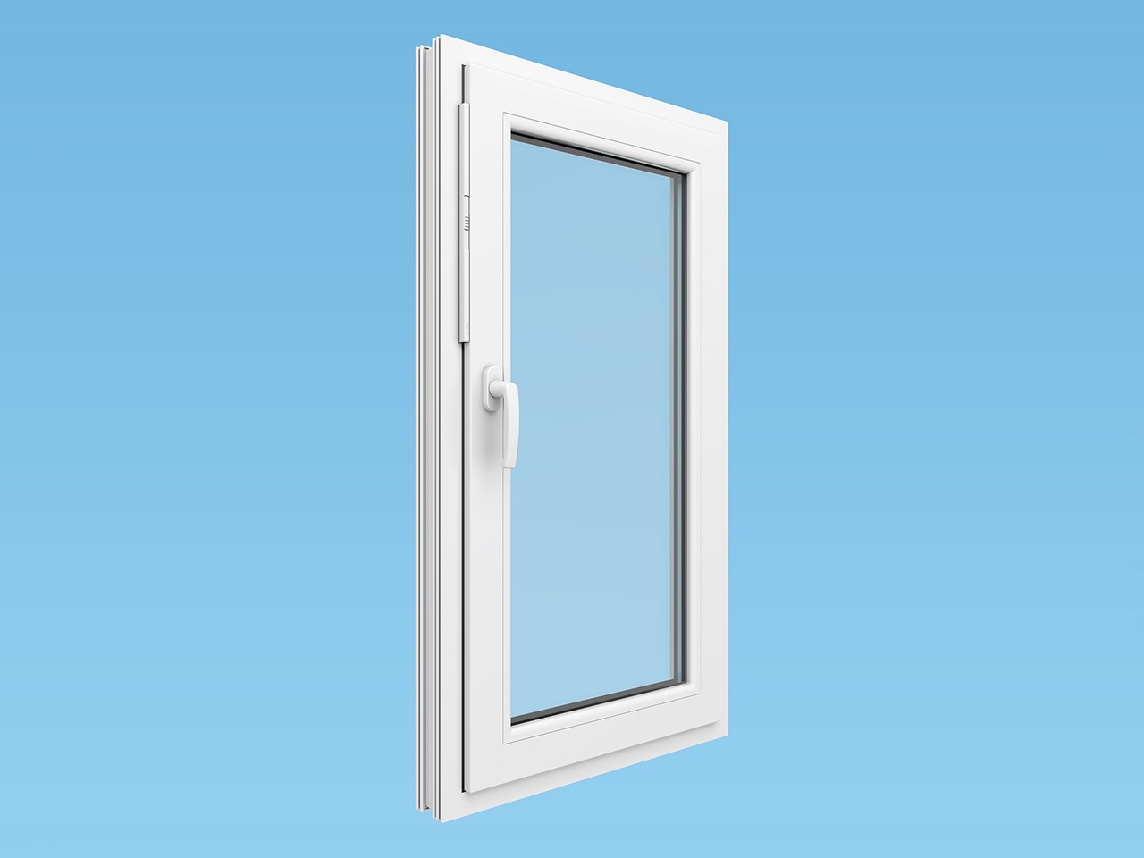 Клапан вентиляционный Air-Box Comfort MINI, белый, уплотнитель черный. Рис. 3 Клапан вентиляционный Air-Box Comfort MINI, белый, уплотнитель черный. Рис. 3