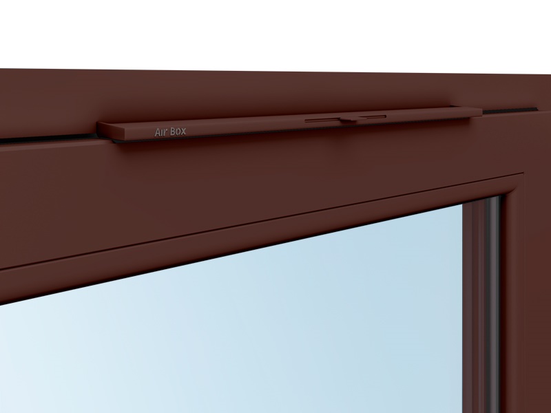 Клапан вентиляционный Air-Box Comfort, коричневый RAL8017. Рис. 1 Клапан вентиляционный Air-Box Comfort, коричневый RAL8017. Рис. 1