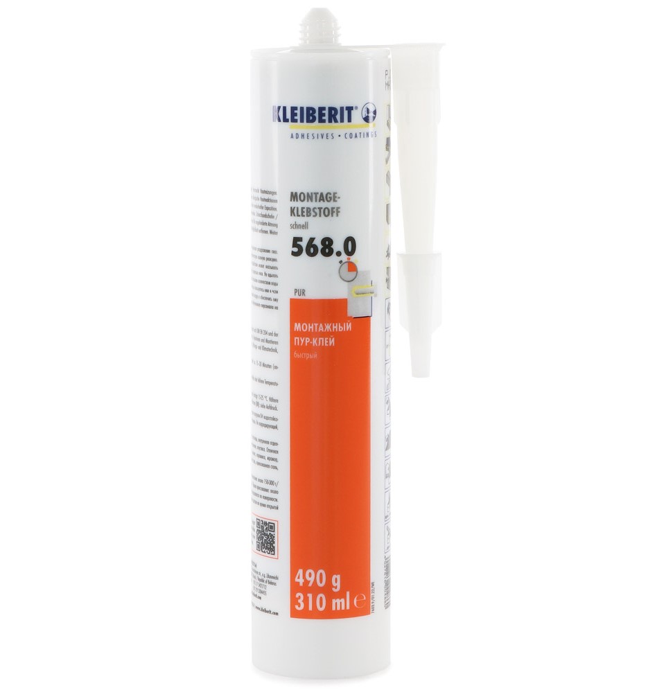 Клей Kleiberit 568.0, картуш 310мл/490 гр.. Рис. 1 Клей Kleiberit 568.0, картуш 310мл/490 гр.. Рис. 1