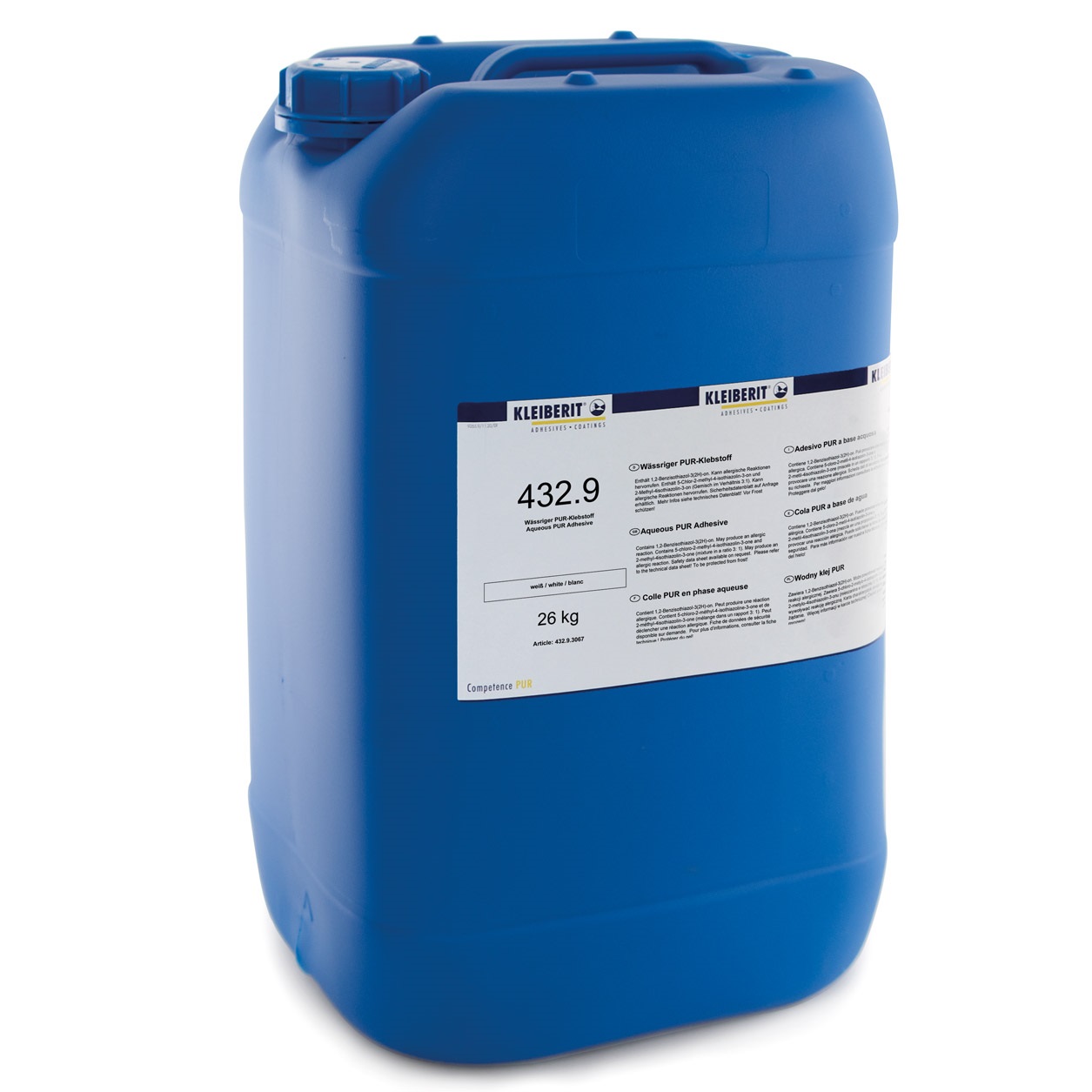 Клей Клейберит Супратерм 432.9, белый, канистра 26кг. Рис. 1 Клей Клейберит Супратерм 432.9, белый, канистра 26кг. Рис. 1