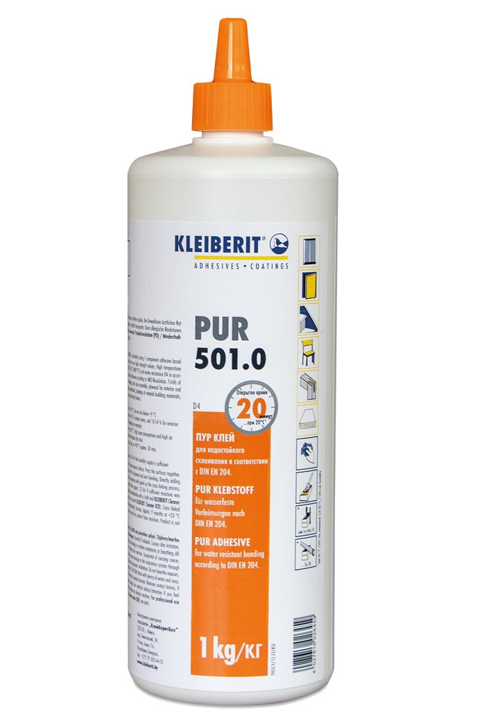 Клей ПУ Kleiberit 501.0, 1кг. Рис. 1