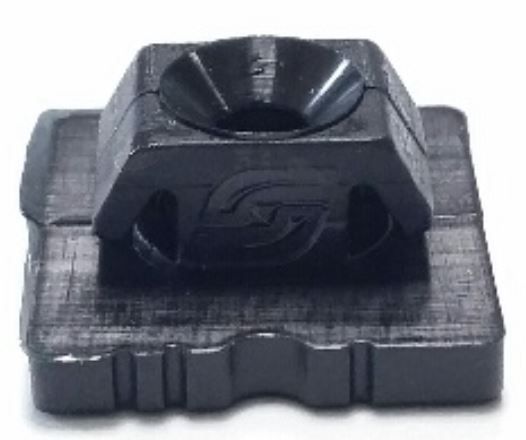 Клипса-держатель,3 мм пластик. Рис. 2 Клипса-держатель,3 мм пластик. Рис. 2