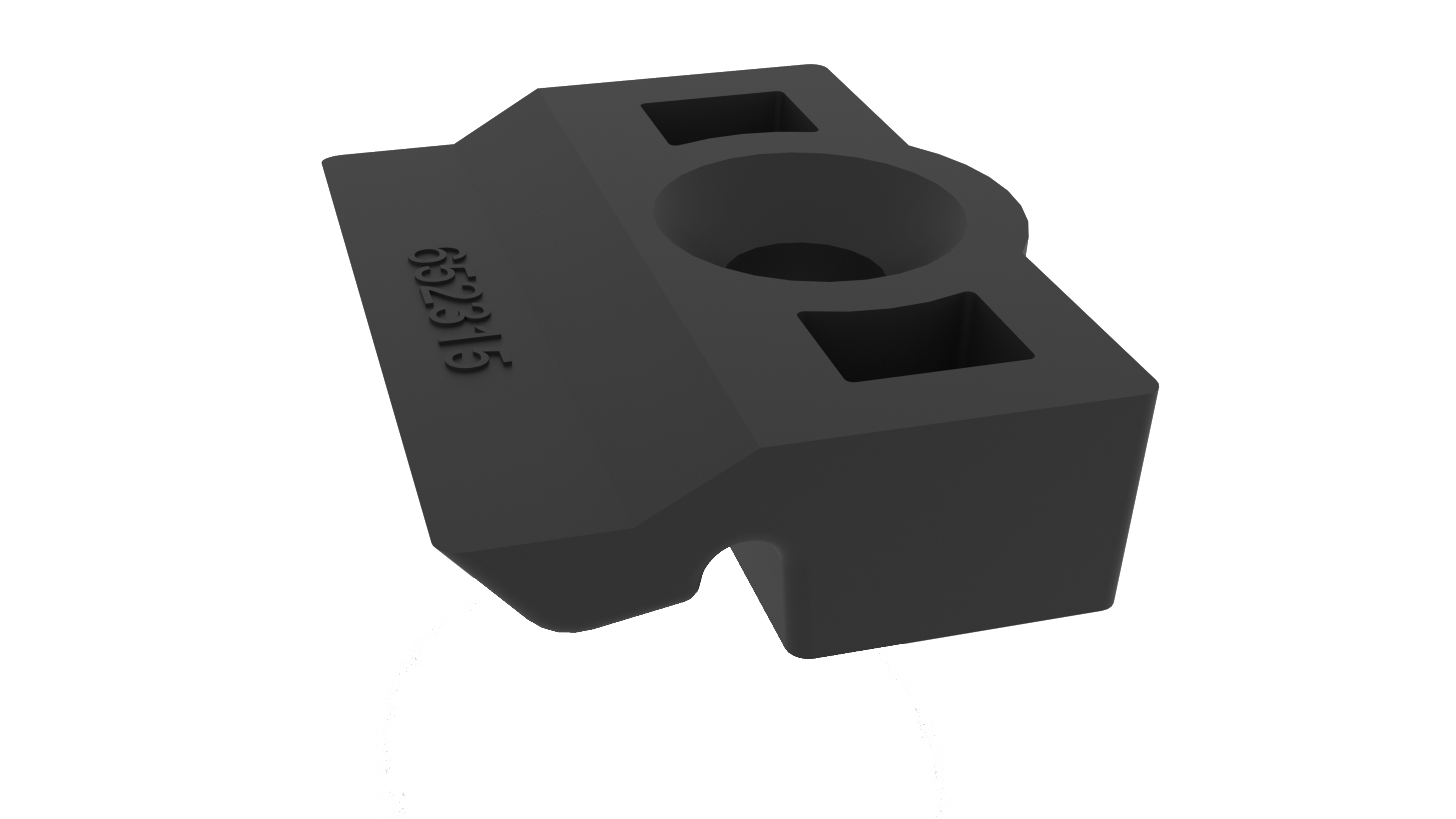 Клипса-держатель на раму. Рис. 1