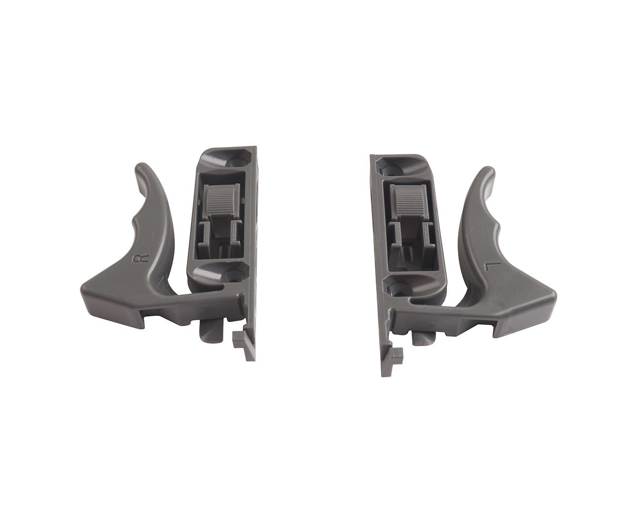 Комплект (2 части R+L) Фиксаторов для направляющих скрытого монтажа Firmax Ecomotion. Рис. 1