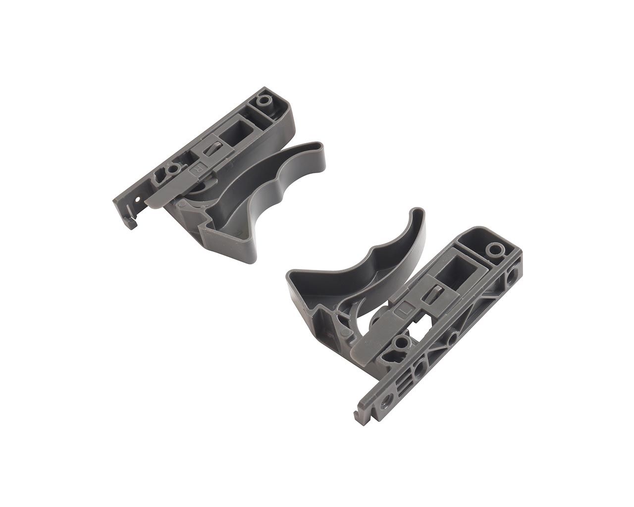 Комплект (2 части R+L) Фиксаторов для направляющих скрытого монтажа Firmax Ecomotion. Рис. 2 Комплект (2 части R+L) Фиксаторов для направляющих скрытого монтажа Firmax Ecomotion. Рис. 2