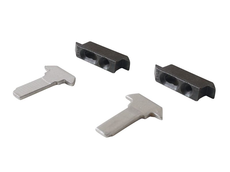 Комплект 2крючка и 2 ответные планки для защелки Альфа. Рис. 2