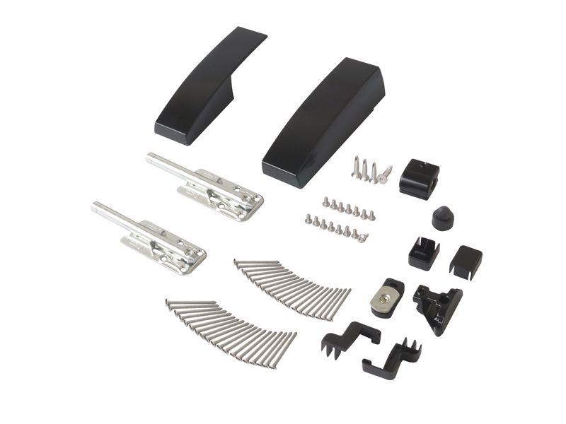 Комплект аксессуаров Giesse GS1000-HL, свыше 100 кг, черный RAL9005, 09775590. Рис. 1