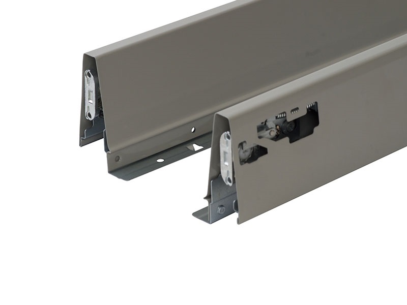 Комплект боковин Firmax длина 400 мм (левая, правая) для ящика Newline, серый. Рис. 2