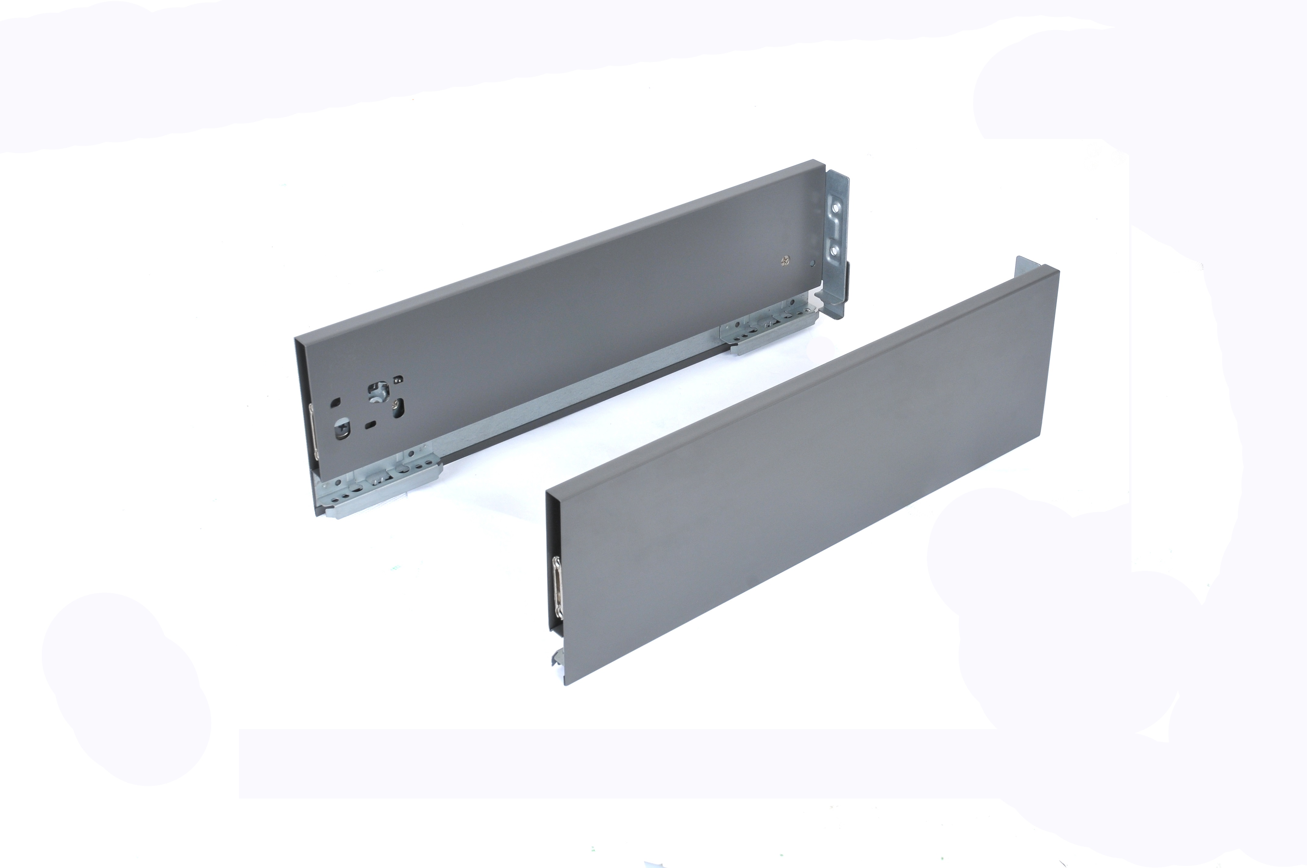 Комплект боковин Firmax высотой 121 мм длина 400 мм (левая, правая) для ящика Slimline, антрацит. Рис. 2