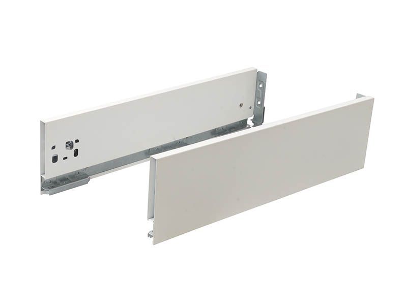 Комплект боковин Firmax высотой 121 мм длина 450 мм (левая, правая) для ящика Slimline, перламутр. Рис. 1