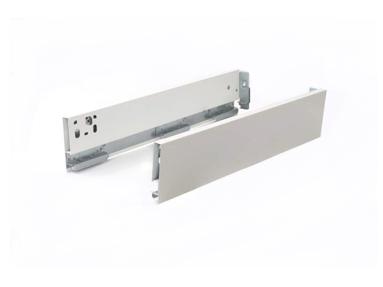 Комплект боковин Firmax высотой 89 мм длина 400 мм (левая, правая) для ящика Slimline, перламутр. Рис. 1