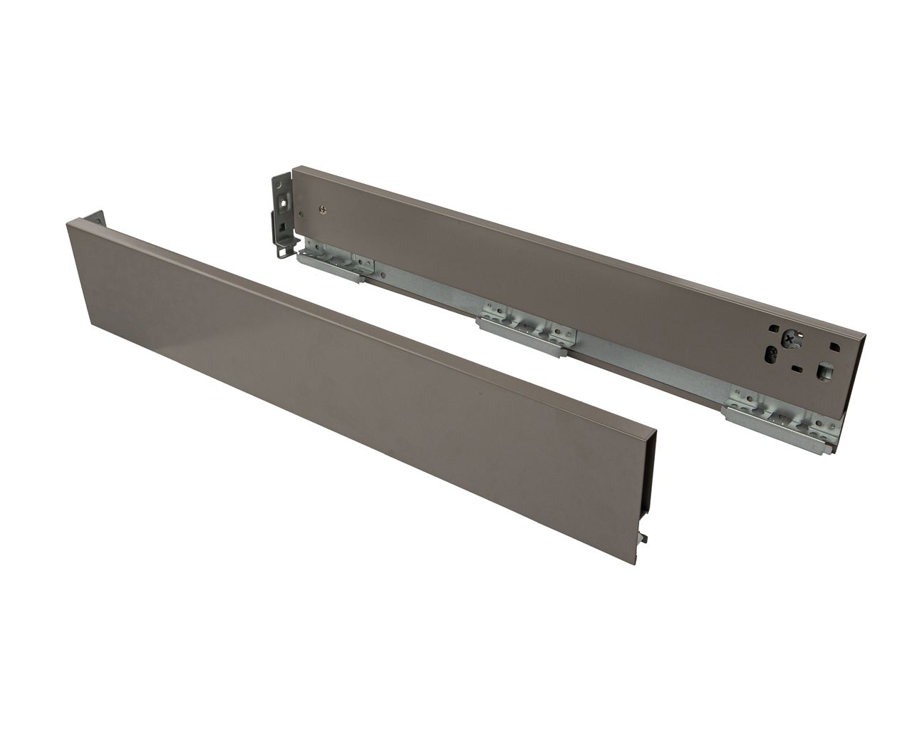 Комплект боковин Firmax высотой 89 мм длина 450 мм (левая, правая) для ящика Slimline, кашемир. Рис. 1