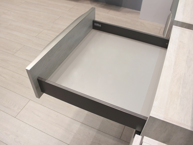 Комплект боковин Firmax высотой 89 мм длина 550 мм (левая, правая) для ящика Slimline, антрацит. Рис. 3