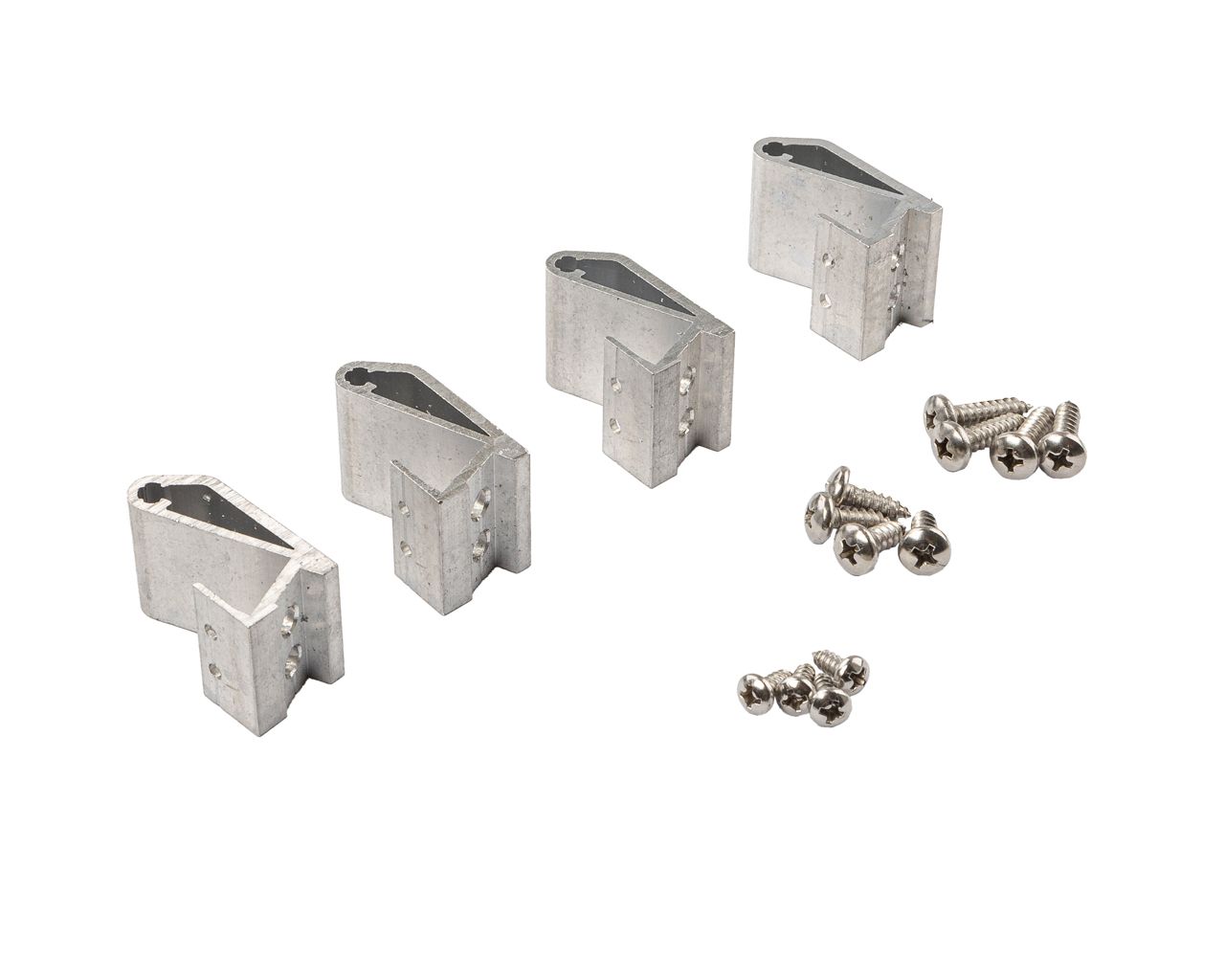 Комплект cоединителя ALUMARK S40 для профиля ограждения (4 шт. + саморезы 12 шт.)