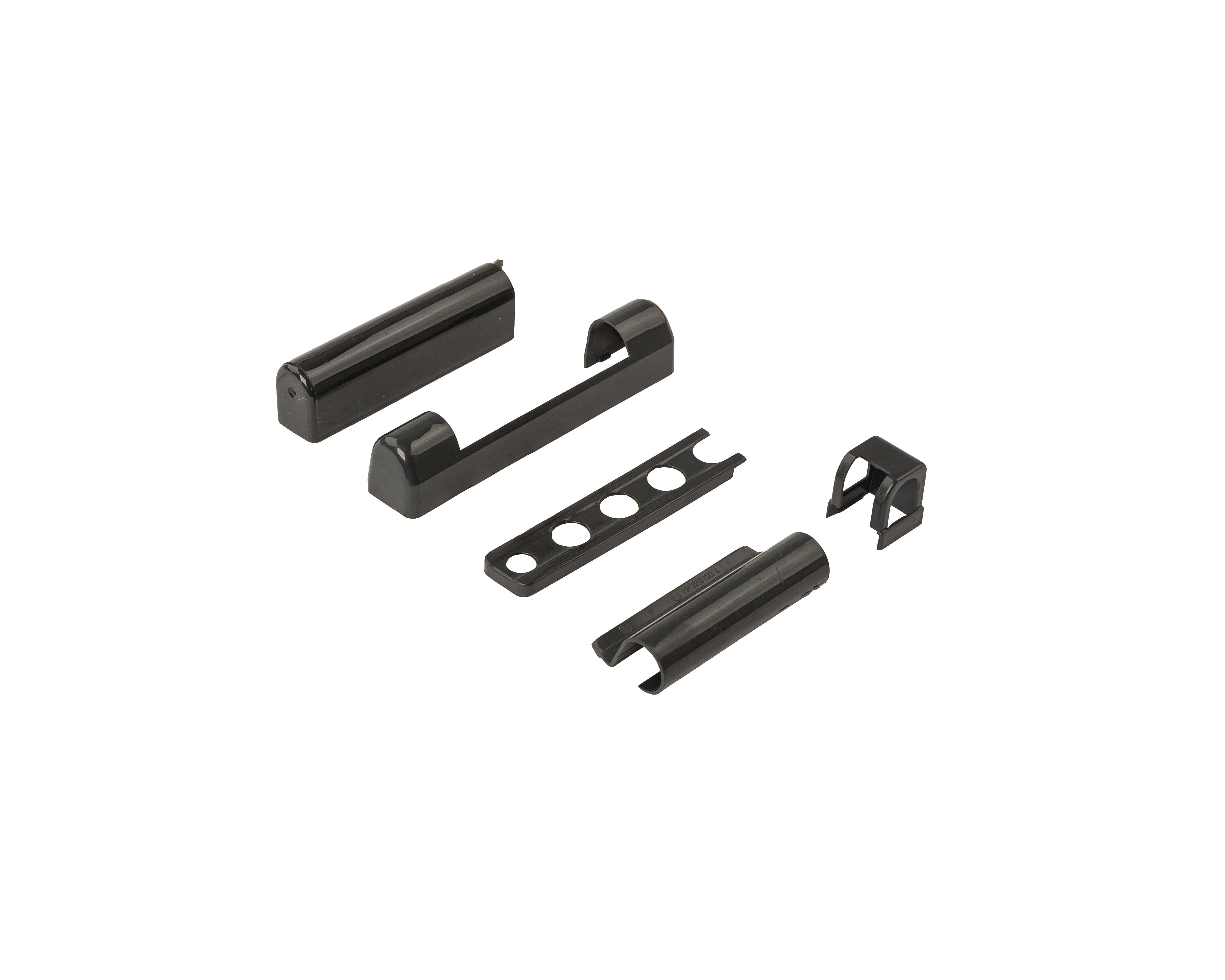 Комплект декоративных накладок Антрацит (5 позиций) RAL 7016. Рис. 1 Комплект декоративных накладок Антрацит (5 позиций) RAL 7016. Рис. 1