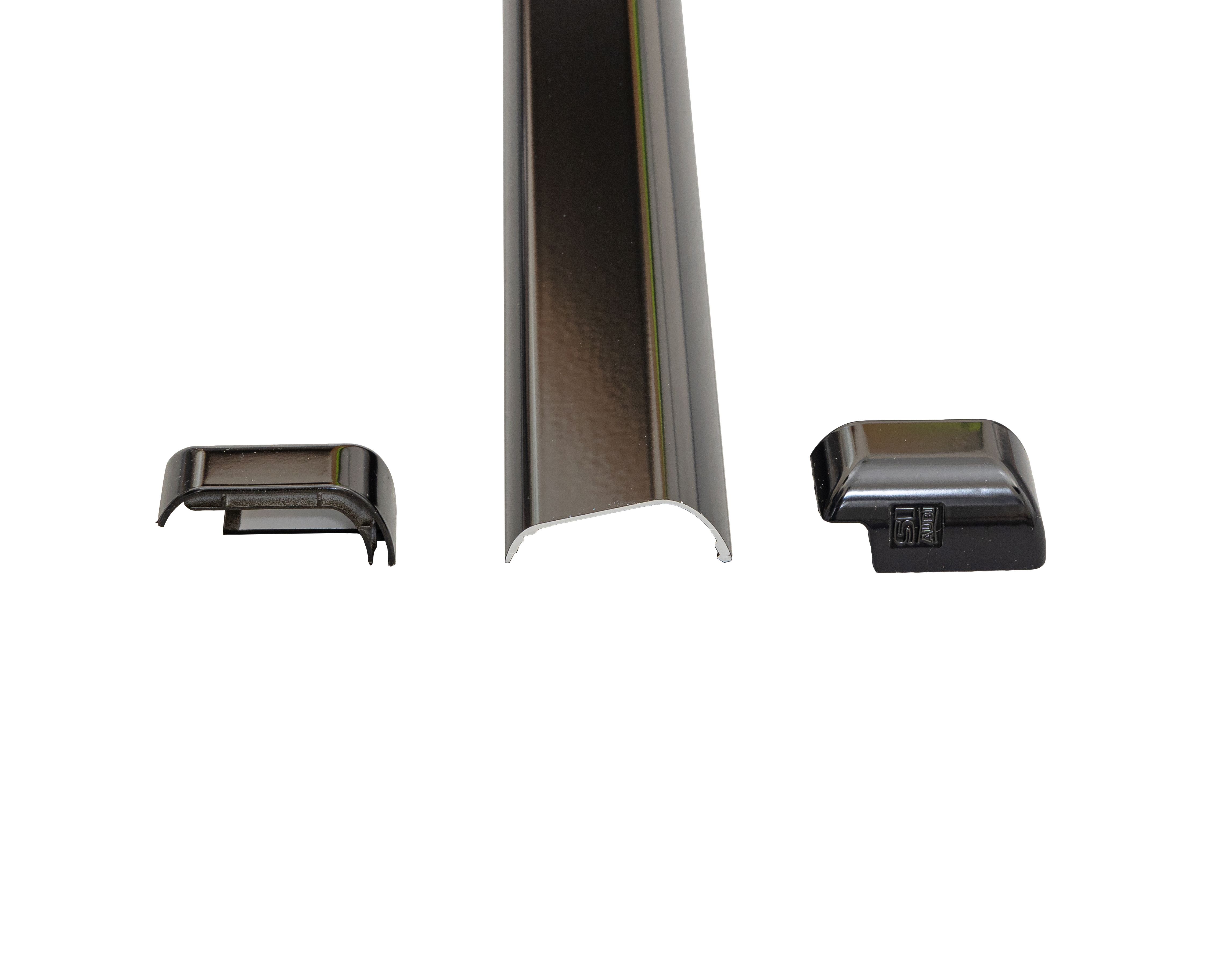 Комплект декоративных накладок K GR.107, черный. Рис. 1