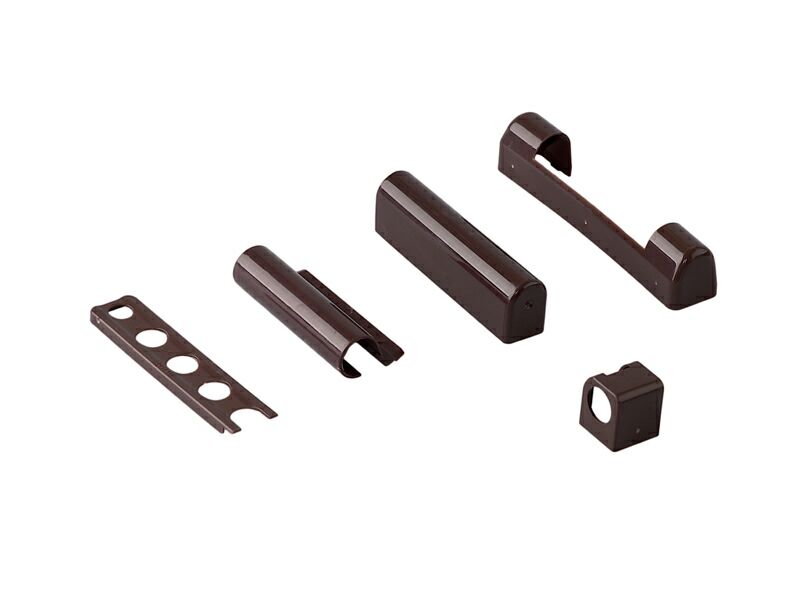 Комплект декоративных накладок RAL8017 Коричневый (5 позиций). Рис. 1 Комплект декоративных накладок RAL8017 Коричневый (5 позиций). Рис. 1