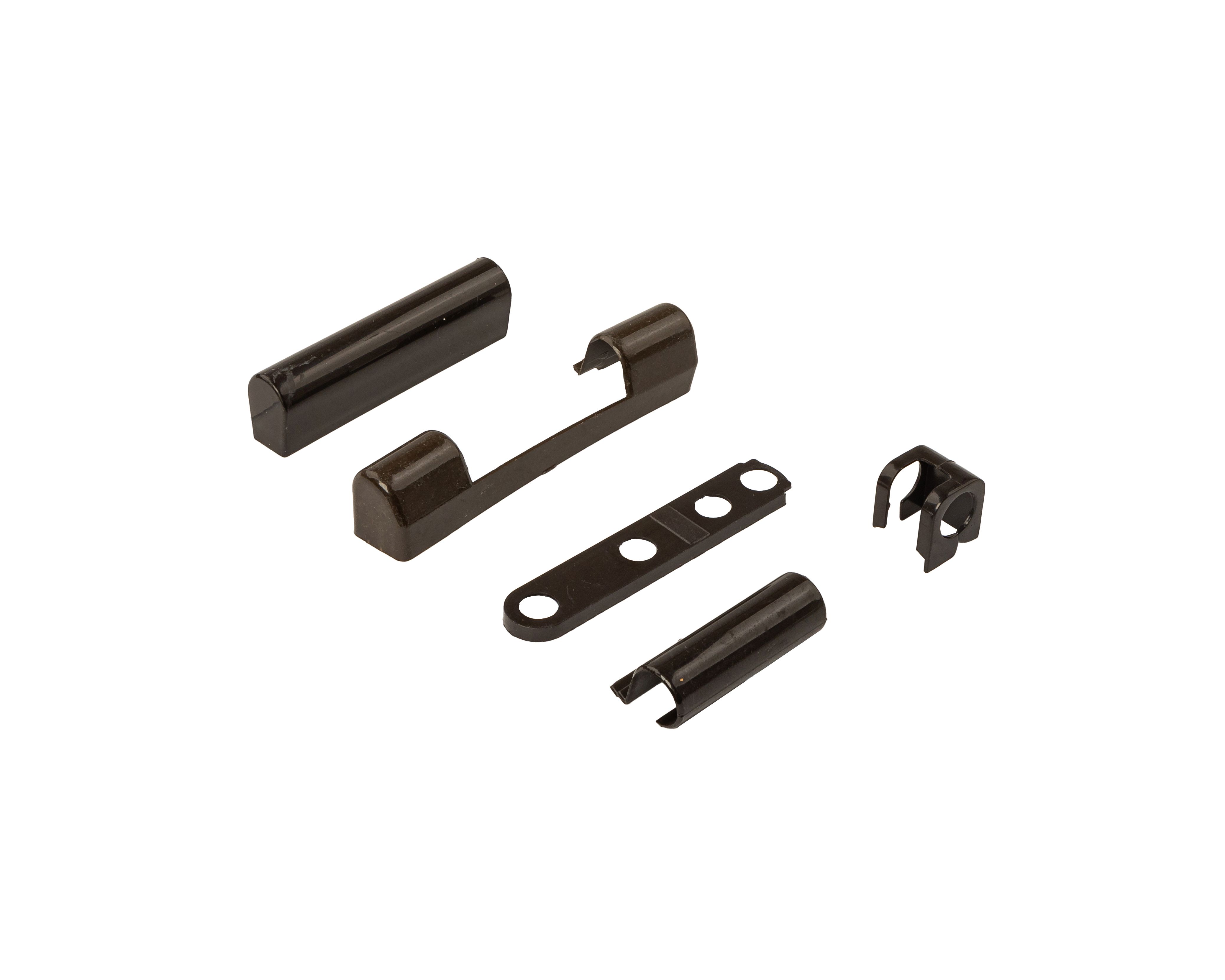 Комплект декоративных накладок RAL8022 коричневый (5 позиций). Рис. 1 Комплект декоративных накладок RAL8022 коричневый (5 позиций). Рис. 1