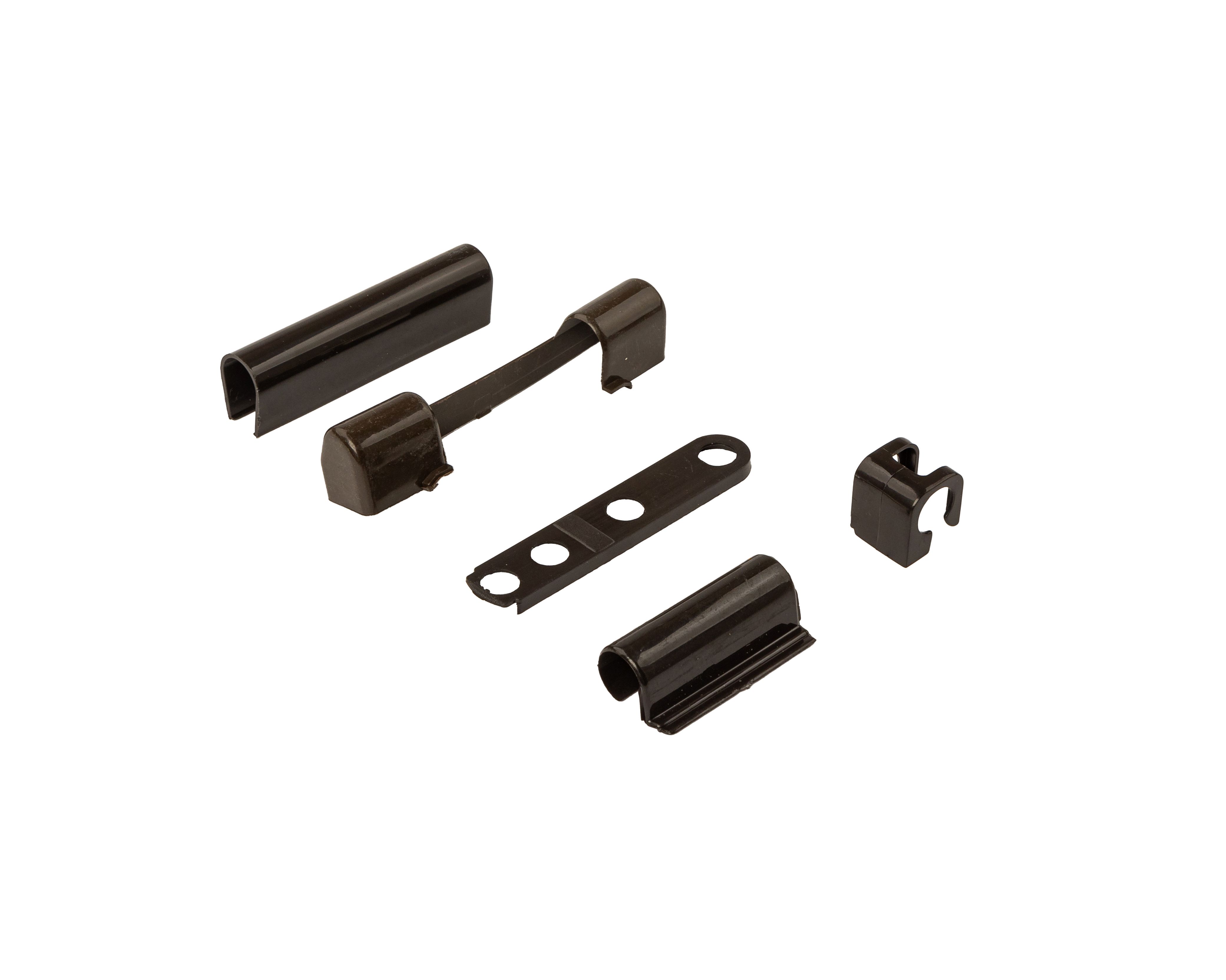 Комплект декоративных накладок RAL8022 коричневый (5 позиций). Рис. 2 Комплект декоративных накладок RAL8022 коричневый (5 позиций). Рис. 2