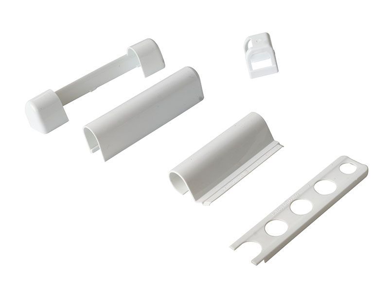 Комплект декоративных накладок RAL9016 Белый (5 позиций). Рис. 2