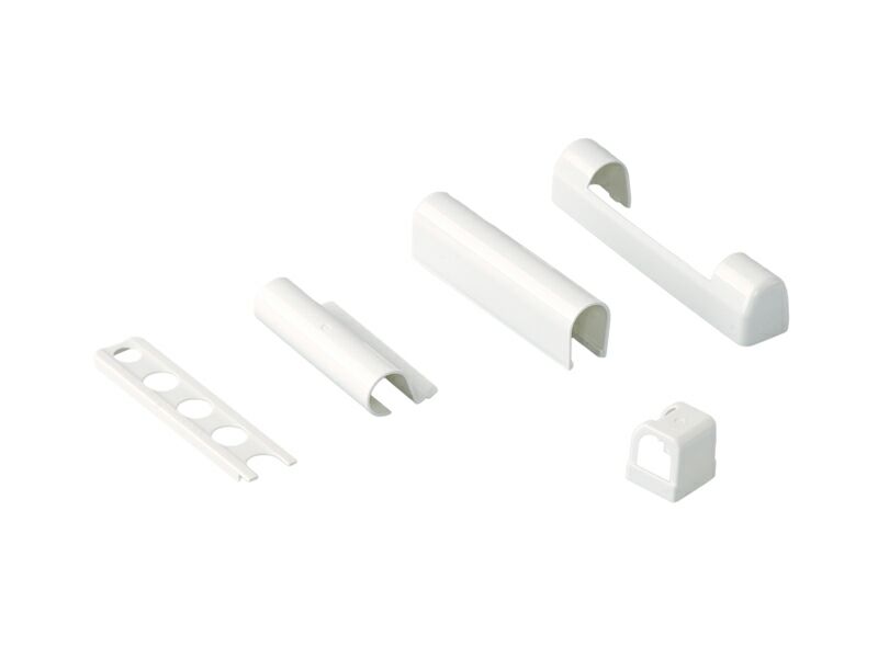 Комплект декоративных накладок RAL9016 Белый (5 позиций) (для узкой петли). Рис. 1 Комплект декоративных накладок RAL9016 Белый (5 позиций) (для узкой петли). Рис. 1