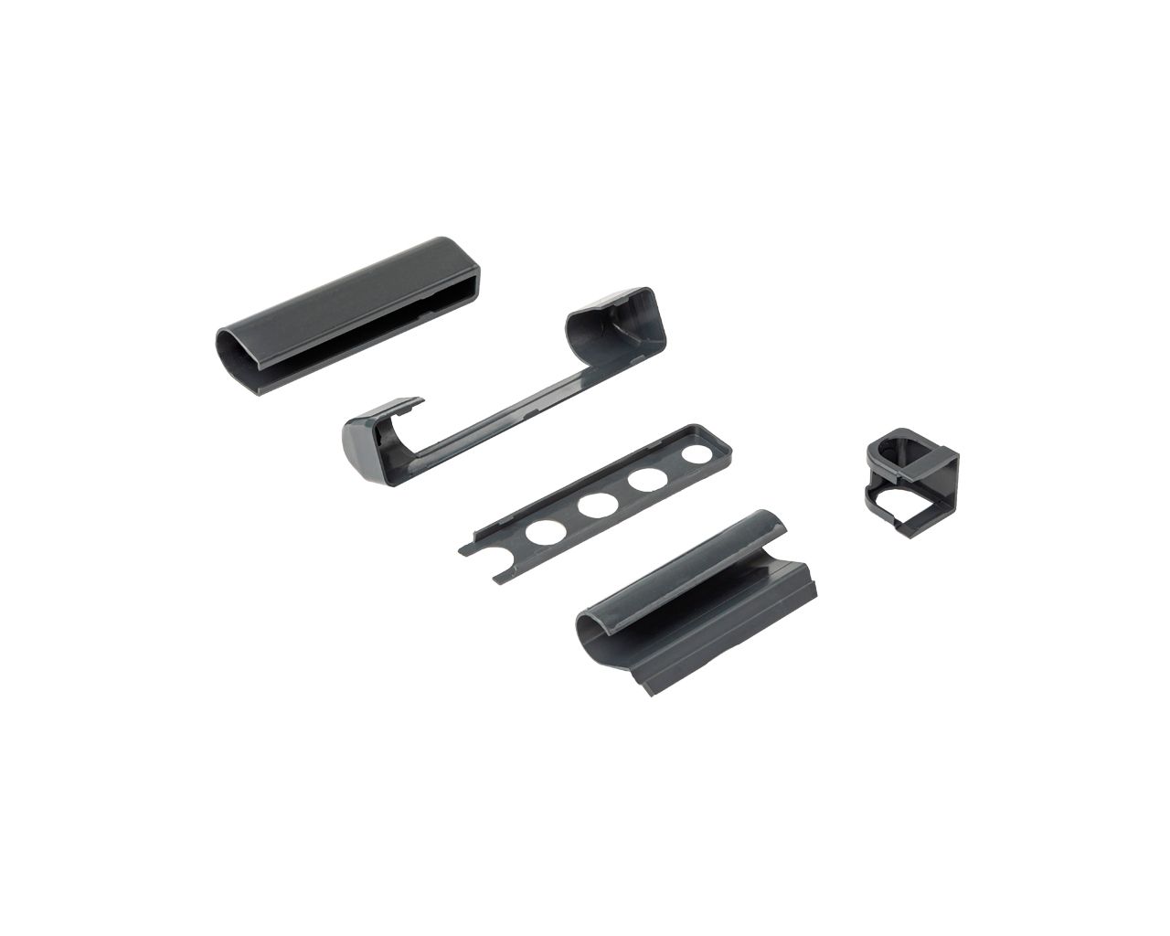 Комплект декоративных накладок RAL 7016 Антрацит (5 позиций) (для узкой петли). Рис. 3