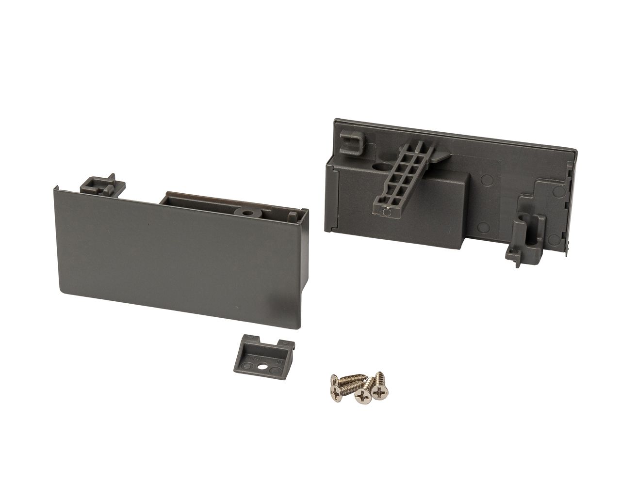 Комплект держателей передней панели ящика DTC Magic Pro для высоты 88 мм, антрацит. Рис. 2 Комплект держателей передней панели ящика DTC Magic Pro для высоты 88 мм, антрацит. Рис. 2