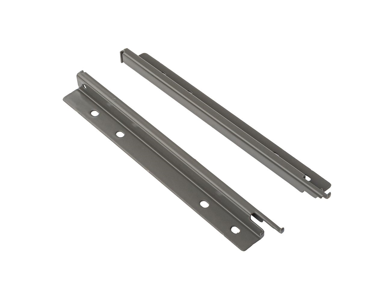 Комплект держателей задней стенки (L+R)  для ящика DTC Magic Pro высотой 238 мм, Антрацит. Рис. 1