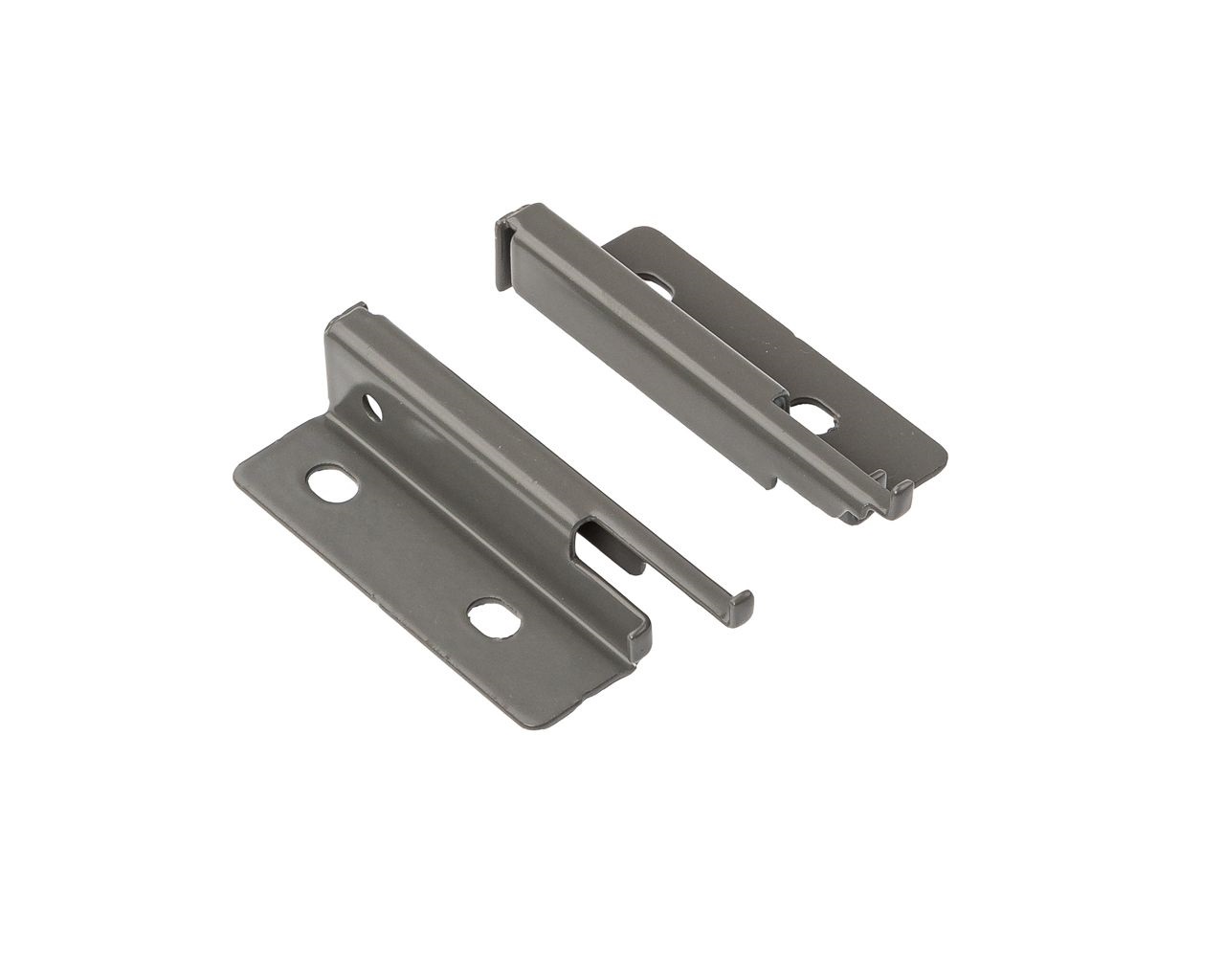 Комплект держателей задней стенки (L+R)  для ящика DTC Magic Pro высотой 88 мм, антрацит. Рис. 1