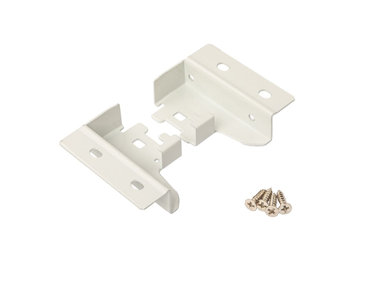 Комплект держателей задней стенки (левая+правая) для ящика H=84,5 DTC Dragon Box BB01, белый. Рис. 1