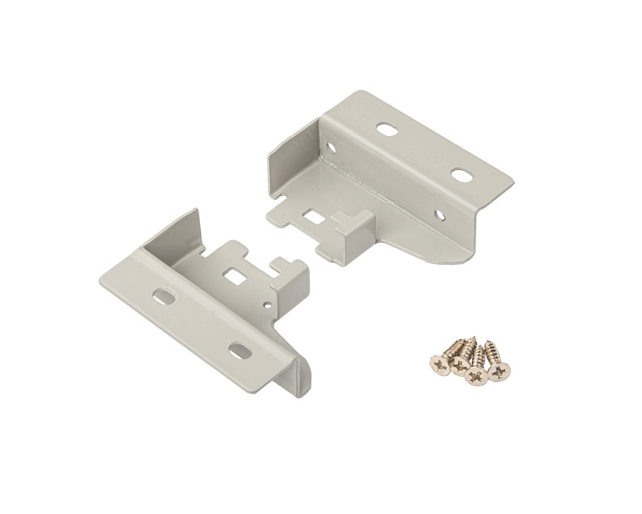 Комплект держателей задней стенки (левая+правая) для ящика H=84,5 DTC Dragon Box BB01, светло-серый. Рис. 1 Комплект держателей задней стенки (левая+правая) для ящика H=84,5 DTC Dragon Box BB01, светло-серый. Рис. 1