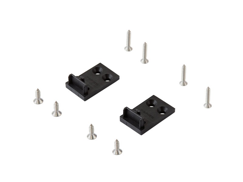 Комплект для крепления порога ALM244391 (2 детали+саморезы), S44. Рис. 1